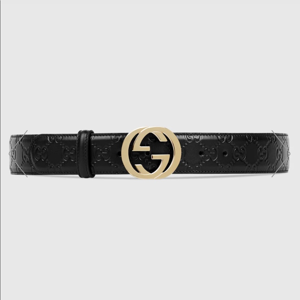 Gucci Signature Leather Belt